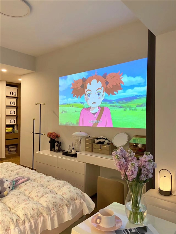 力双担当 当贝D6XPro上手实测麻将胡了家用卧室投影仪的颜值与实(图4) 力双担当 当贝D6XPro上手实测麻将胡了家用卧室投影仪的颜值与实(图4)